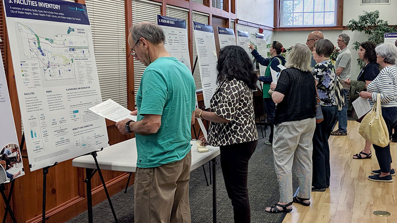 Attendees at the Future of Facilities Priorities Open House